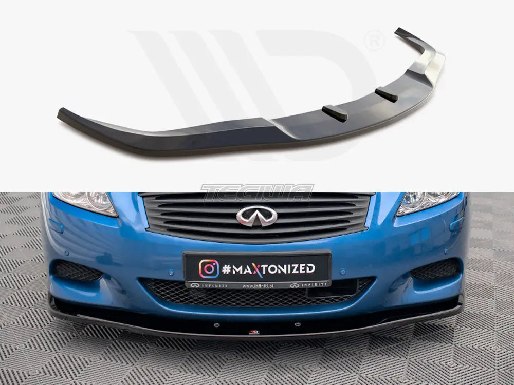 Maxton Design Front Splitter Infiniti G37 Coupe