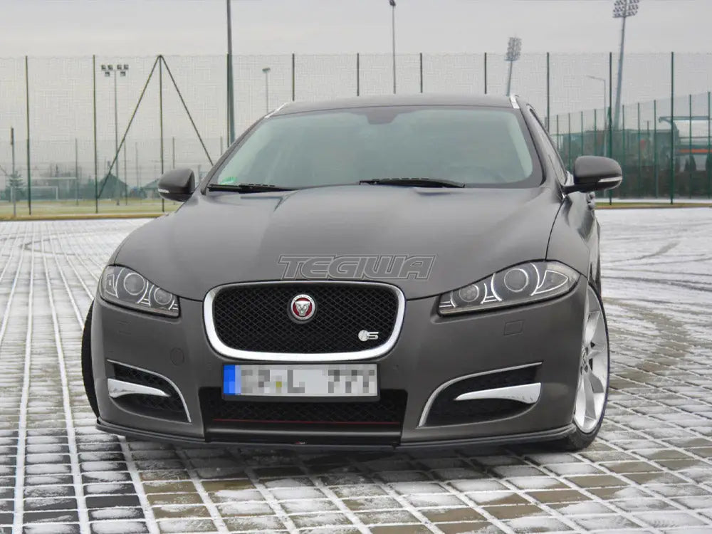 Maxton Design Front Splitter Jaguar XF X250 MK1 Sportbrake S-pack 01-15