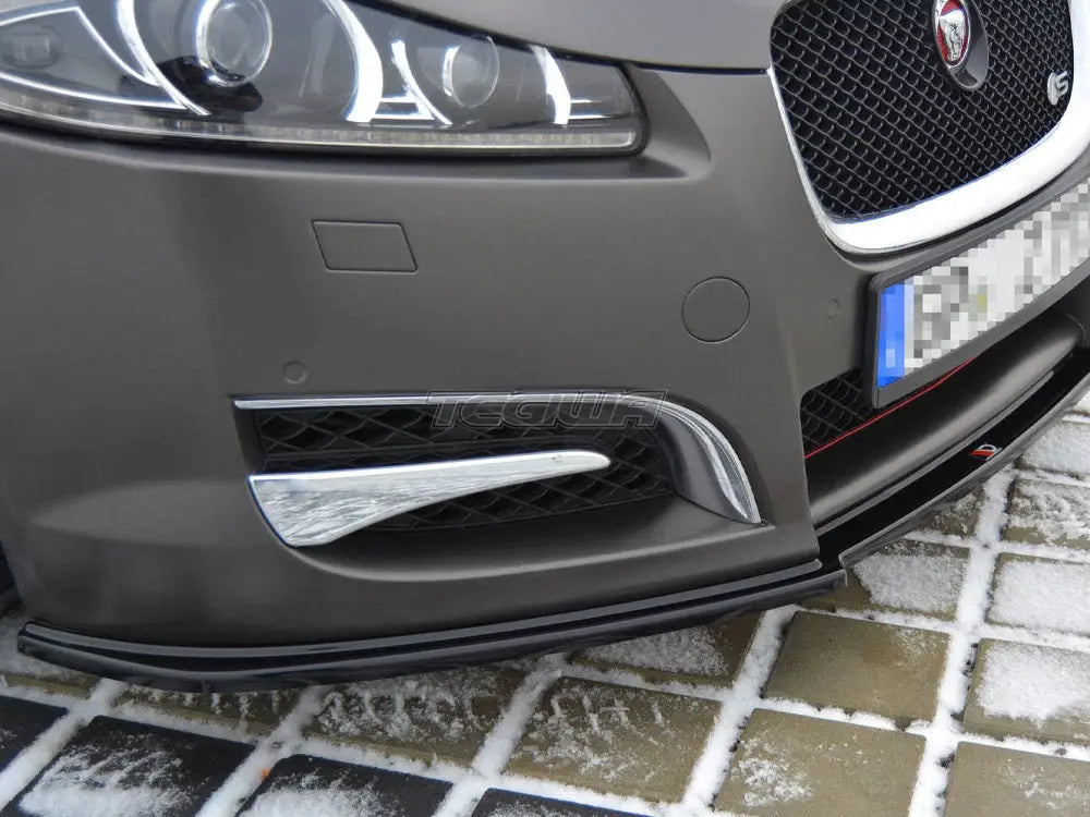 Maxton Design Front Splitter Jaguar XF X250 MK1 Sportbrake S-pack 01-15