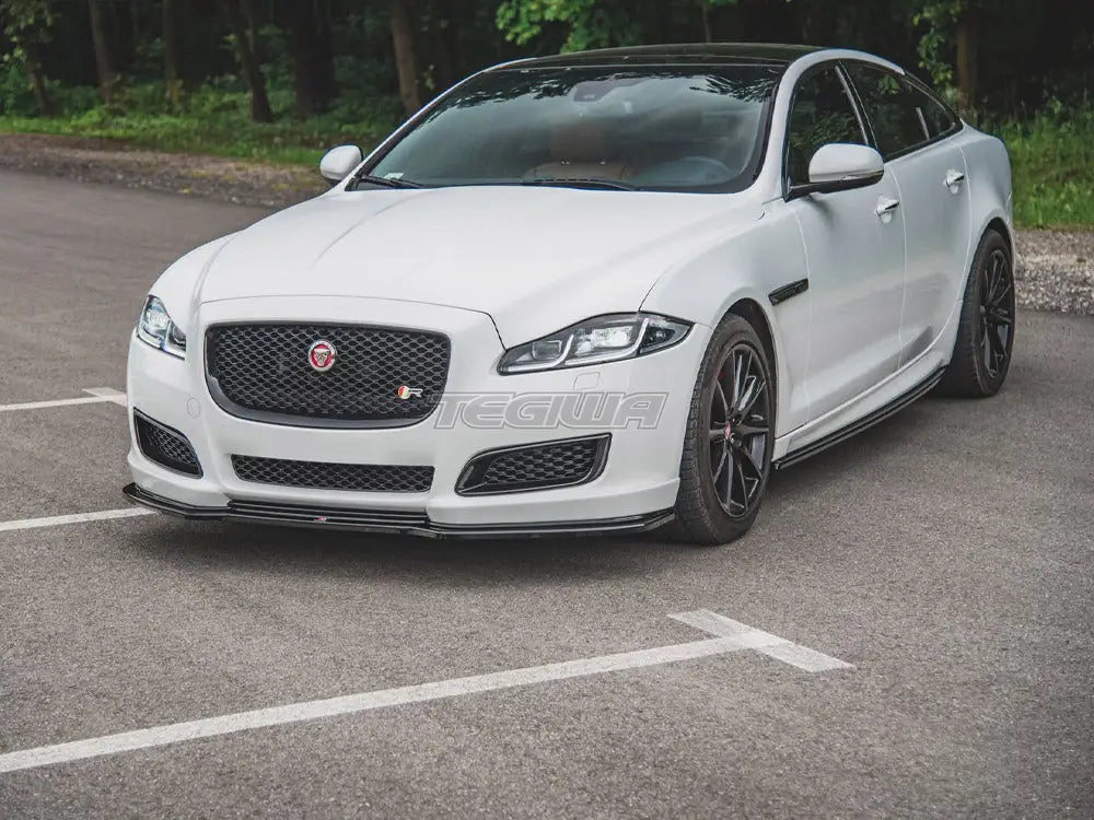 Maxton Design Front Splitter Jaguar XJ X351 Facelift 15-19