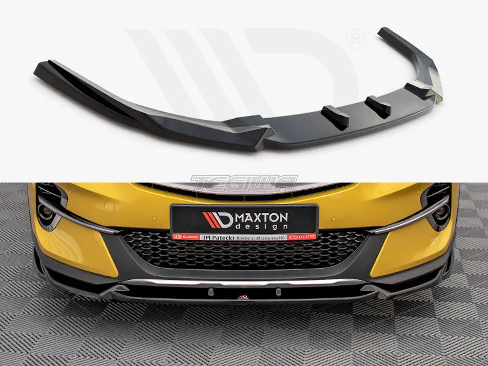 Maxton Design Front Splitter KIA Xceed MK1 2019-