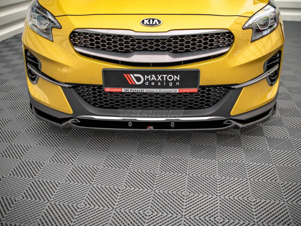 Maxton Design Front Splitter KIA Xceed MK1 2019-