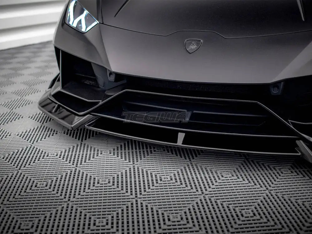 Maxton Design Front Splitter Lamborghini Huracan EVO 2020-