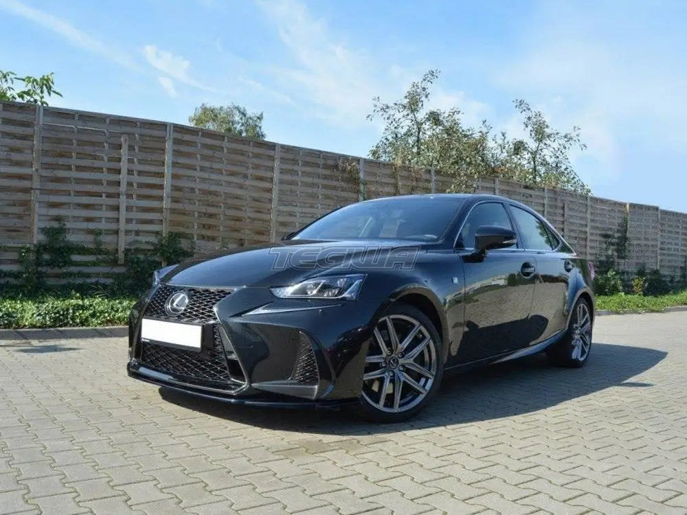 Maxton Design Front Splitter Lexus IS MK3 Facelift F-sport 2016-UP