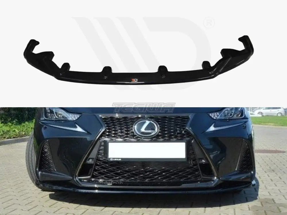 Maxton Design Front Splitter Lexus IS MK3 Facelift F-sport 2016-UP