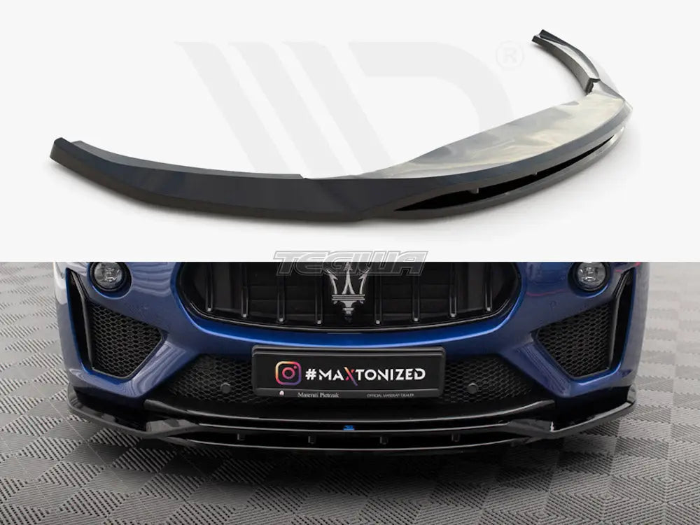 Maxton Design Front Splitter Maserati Levante GTS Mk1