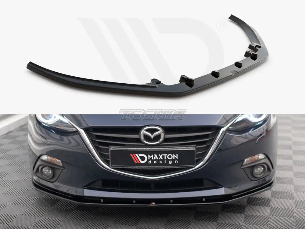 Maxton Design Front Splitter Mazda 3 Mk3