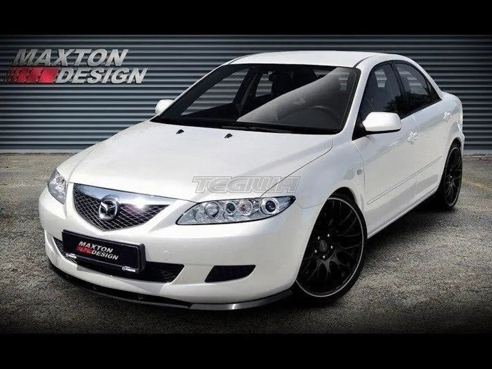 Maxton Design Front Splitter Mazda 6 MK1 Preface Model 02-05