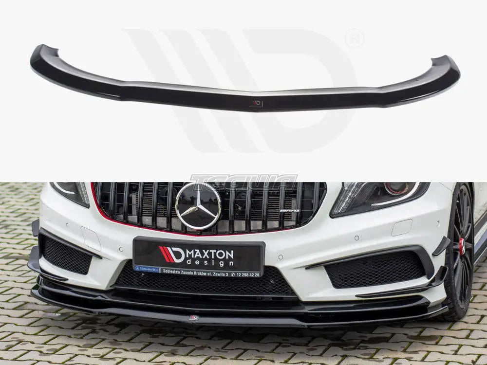 Maxton Design Front Splitter Mercedes A45 AMG W176 12-15