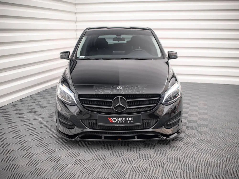 Maxton Design Front Splitter Mercedes B W246 Facelift