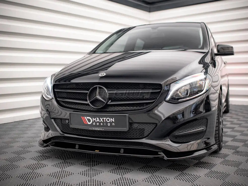 Maxton Design Front Splitter Mercedes B W246 Facelift