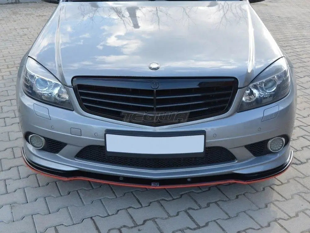 Maxton Design Front Splitter Mercedes C W204 Amg-line Preface