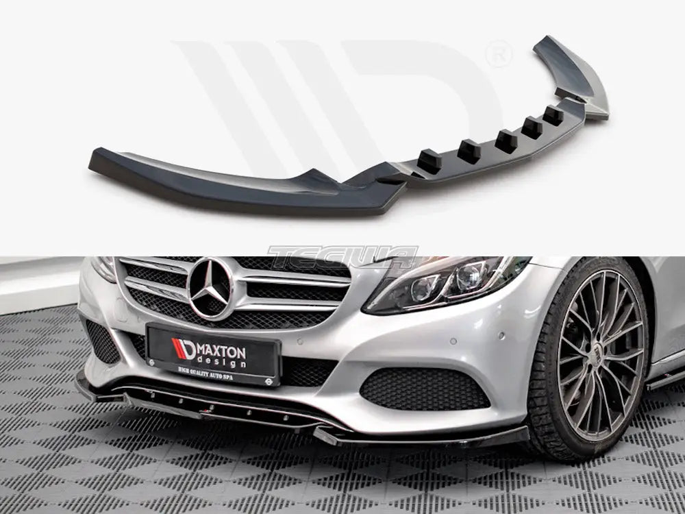 Maxton Design Front Splitter Mercedes C W205 01-18