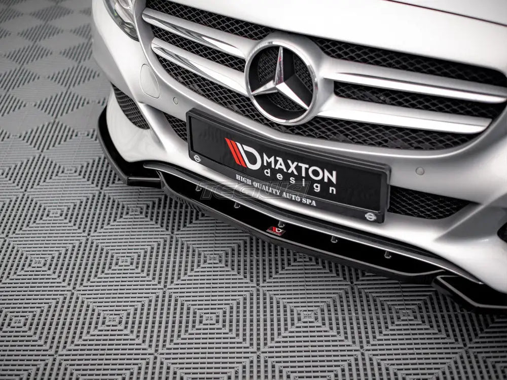 Maxton Design Front Splitter Mercedes C W205 01-18