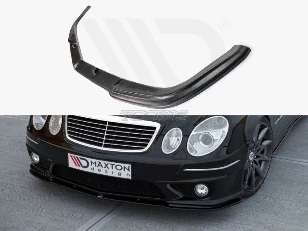 Maxton Design Front Splitter Mercedes E W211 AMG Facelift