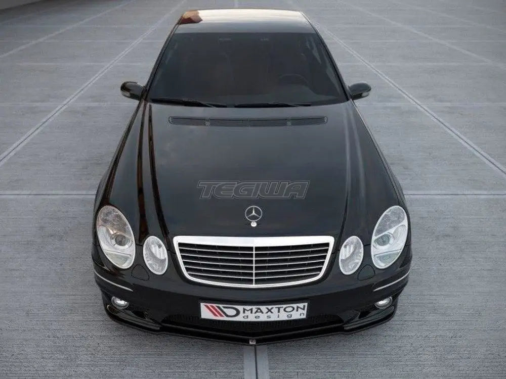 Maxton Design Front Splitter Mercedes E W211 AMG Facelift