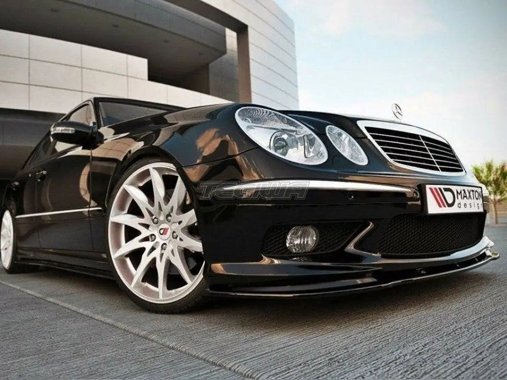 Maxton Design Front Splitter Mercedes E W211 AMG Preface