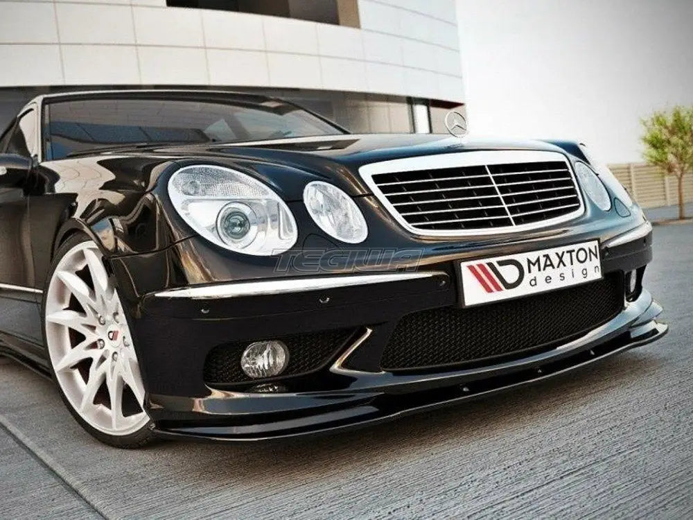 Maxton Design Front Splitter Mercedes E W211 AMG Preface