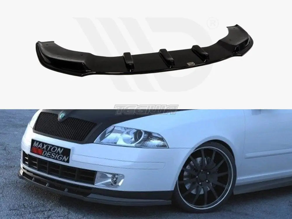 Maxton Design Front Splitter Octavia 2 Preface Model Standard Bumper