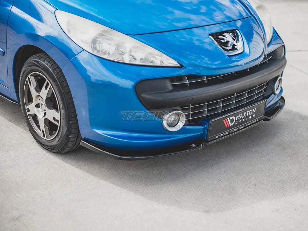 Maxton Design Front Splitter Peugeot 207 Sport 2006-2009