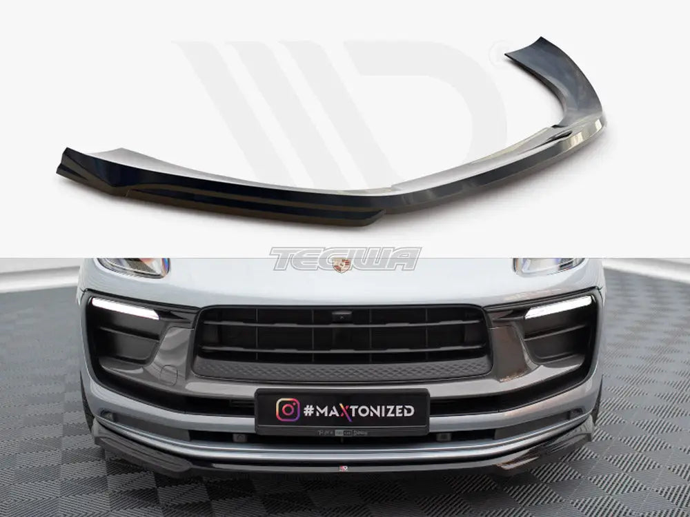 Maxton Design Front Splitter Porsche Macan Mk1 Facelift 2