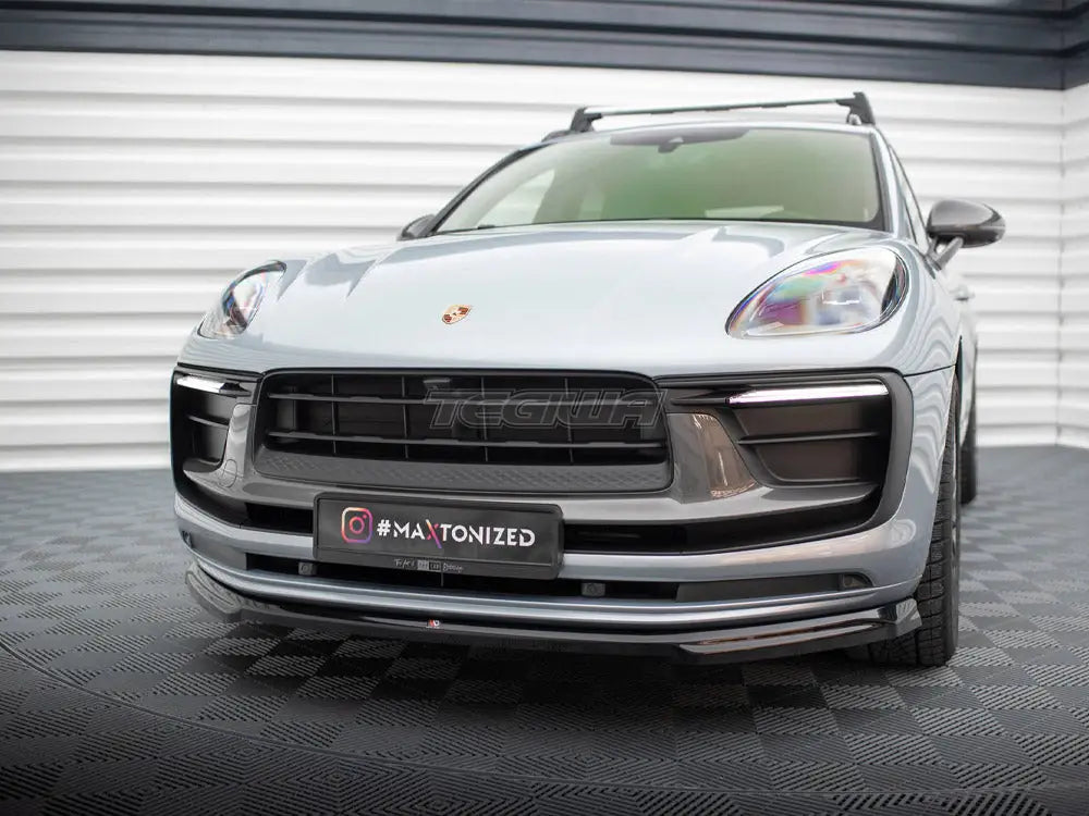 Maxton Design Front Splitter Porsche Macan Mk1 Facelift 2