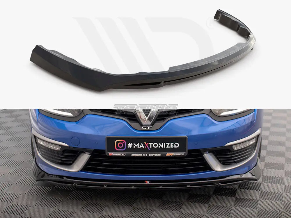 Maxton Design Front Splitter Renault Megane GT Line Grandtour Mk3 Facelift