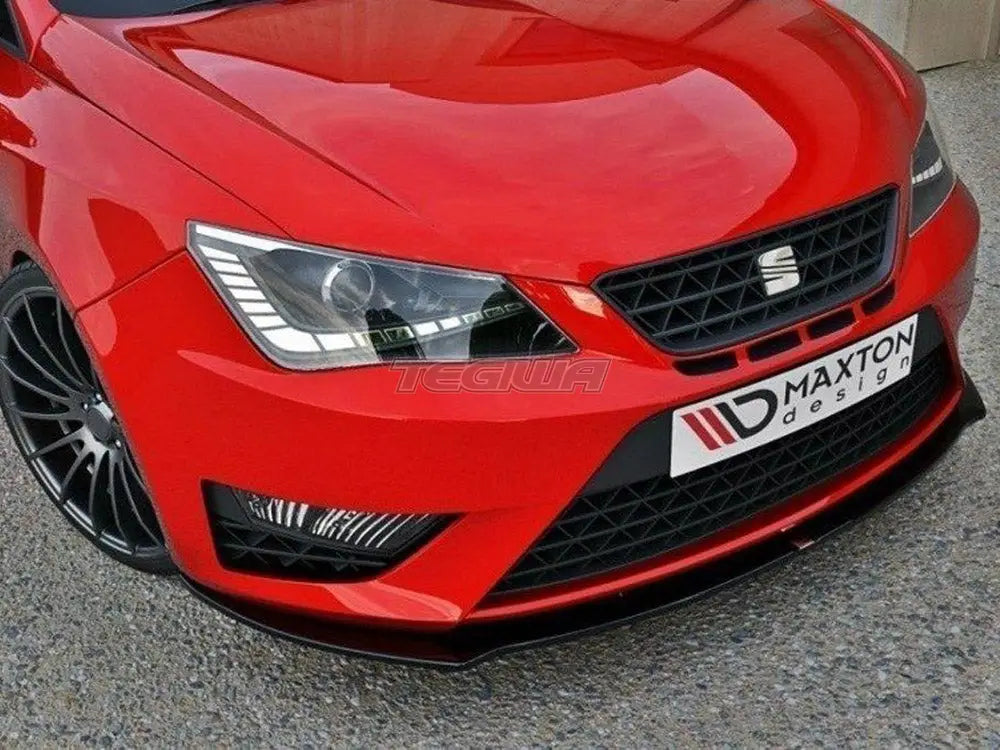 Maxton Design Front Splitter Seat Ibiza IV Cupra 6J Facelift