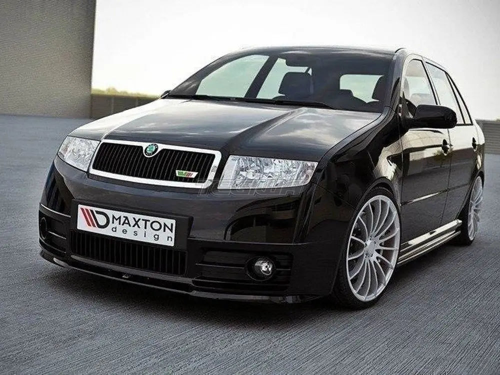 Maxton Design Front Splitter Skoda Fabia I RS