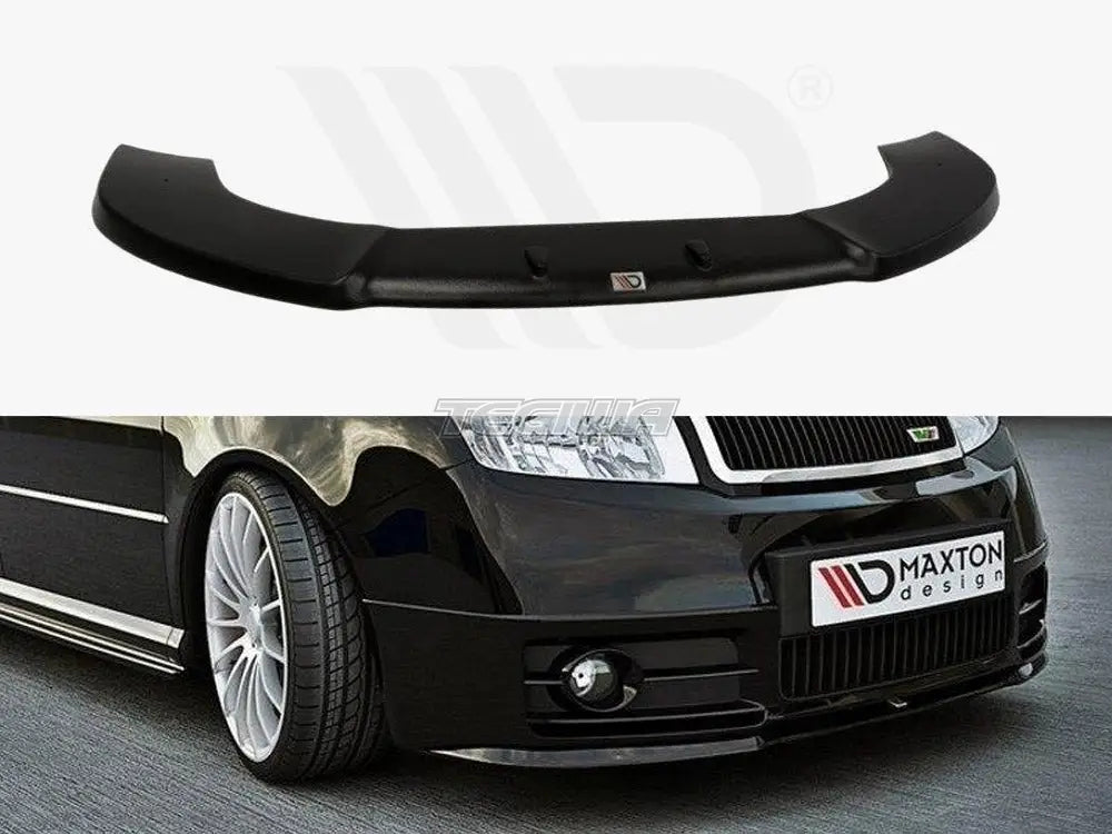 Maxton Design Front Splitter Skoda Fabia I RS