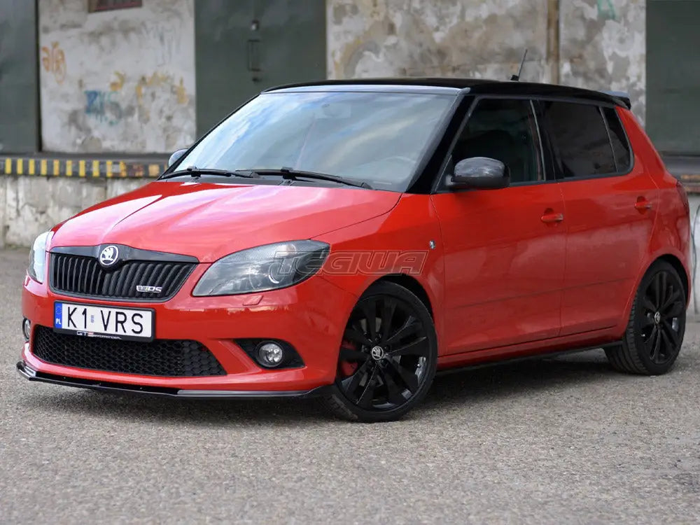 Maxton Design Front Splitter Skoda Fabia II For RS