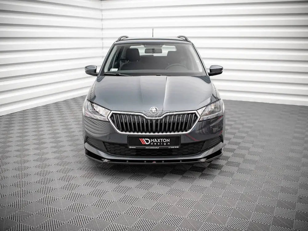 Maxton Design Front Splitter Skoda Fabia MK3 Facelift 2019-