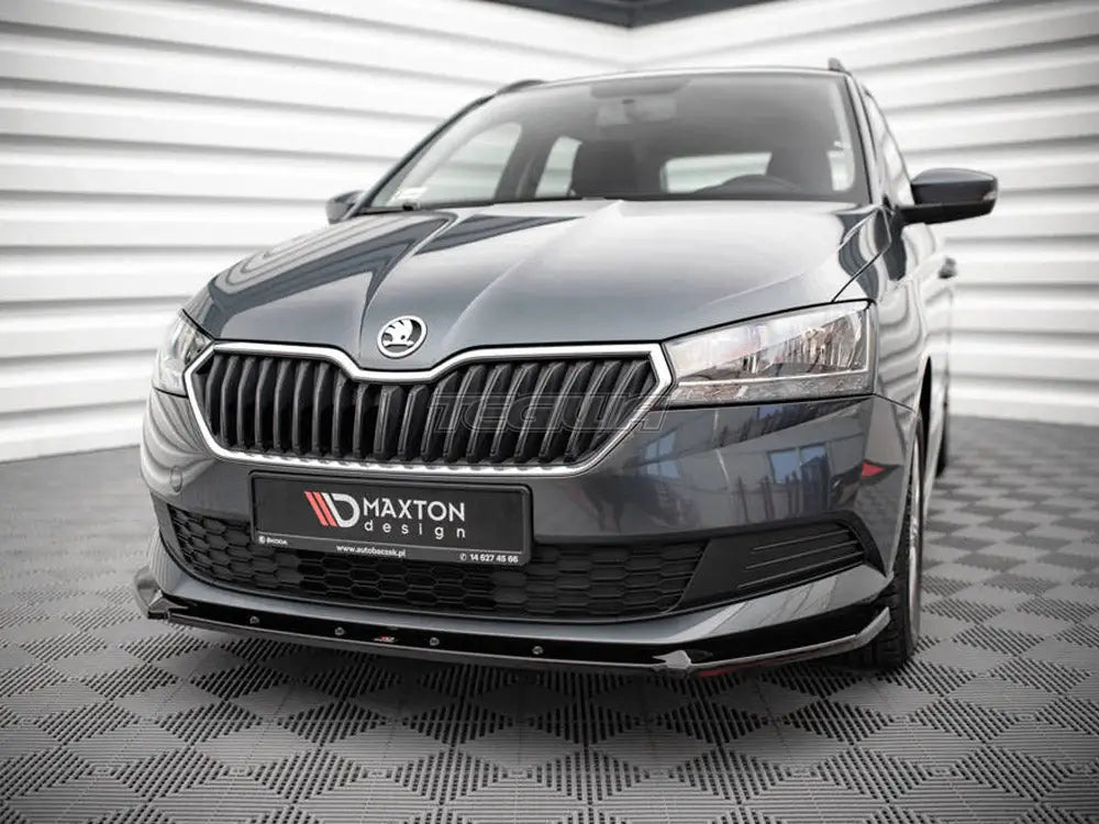 Maxton Design Front Splitter Skoda Fabia MK3 Facelift 2019-