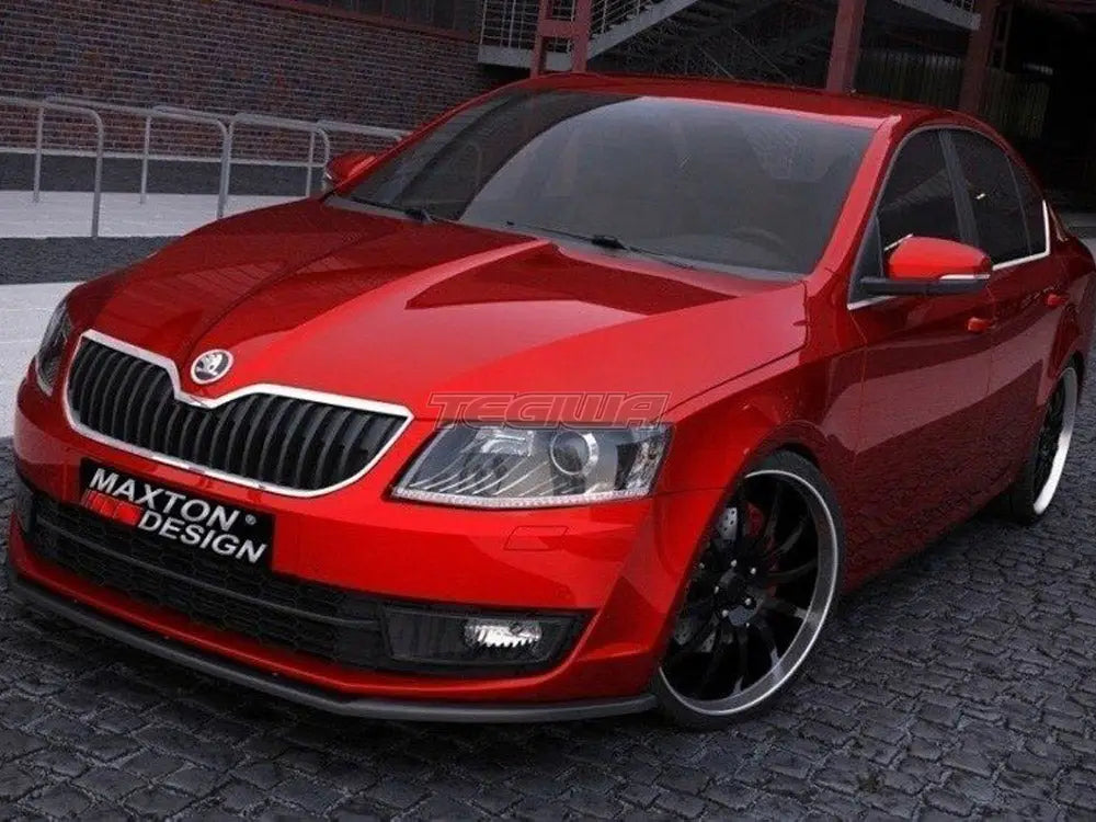 Maxton Design Front Splitter Skoda Octavia III