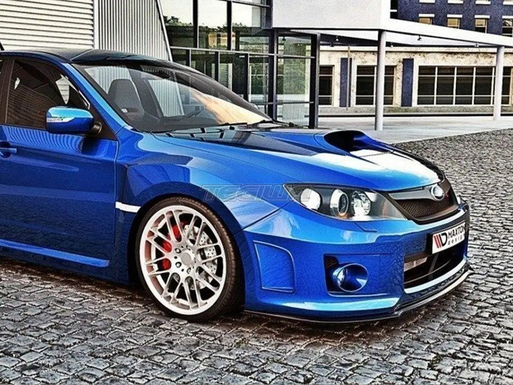 Maxton Design Front Splitter Subaru Impreza WRX STI 01-14