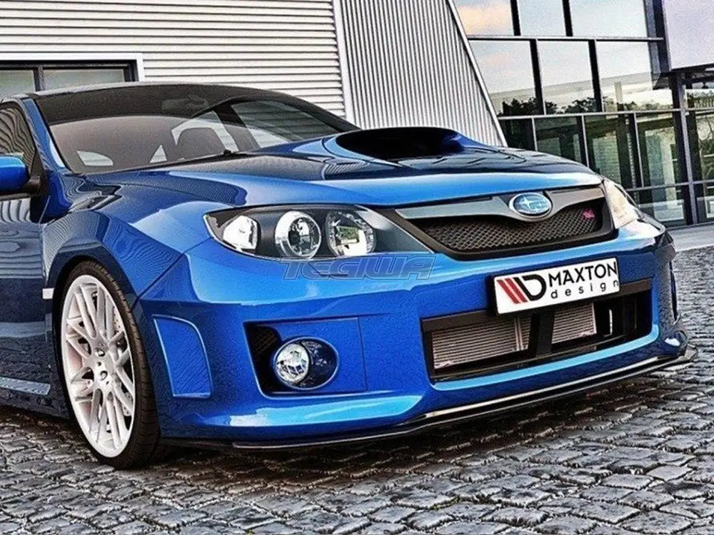 Maxton Design Front Splitter Subaru Impreza WRX STI 01-14