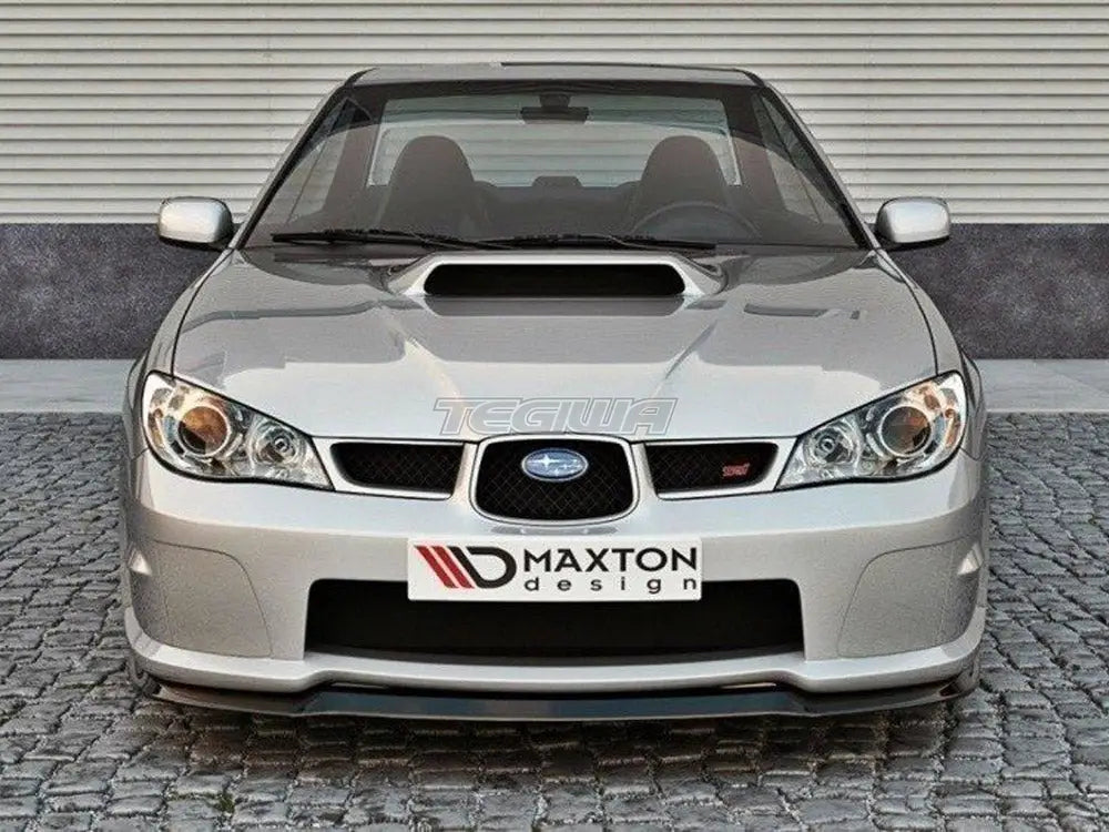 Maxton Design Front Splitter Subaru Impreza WRX STI Hawkeye