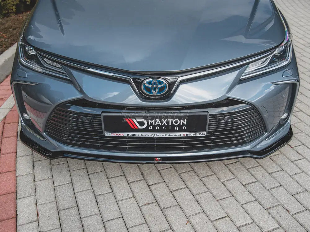 Maxton Design Front Splitter Toyota Corolla MK12 Sedan 2019-