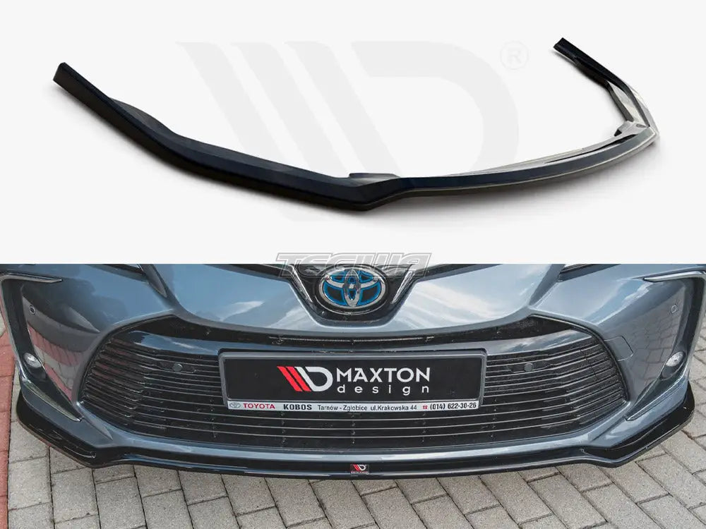 Maxton Design Front Splitter Toyota Corolla MK12 Sedan 2019-