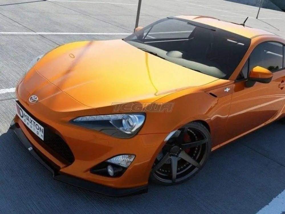 Maxton Design Front Splitter Toyota GT86 12-16