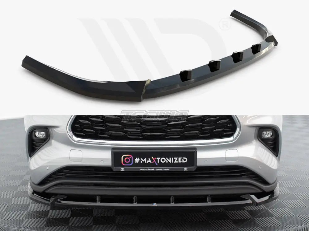 Maxton Design Front Splitter Toyota Highlander Mk4