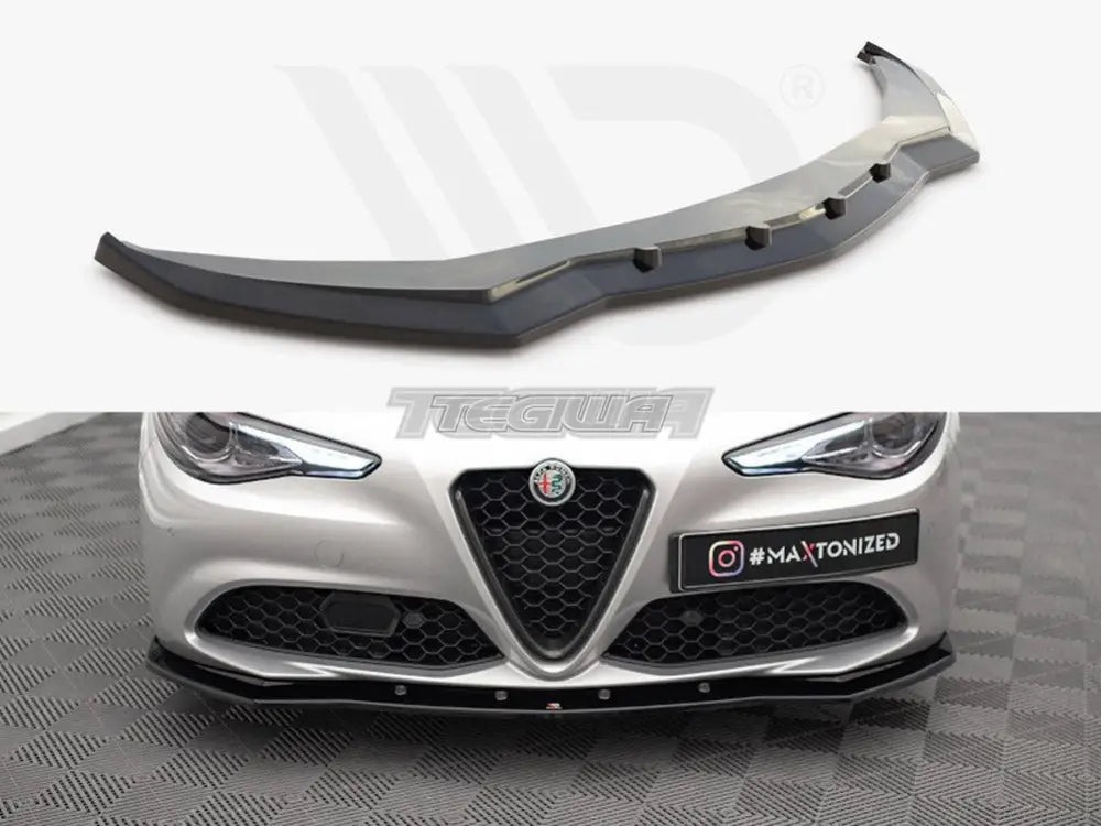 Maxton Design Front Splitter V.1 Alfa Romeo Giulia Sport