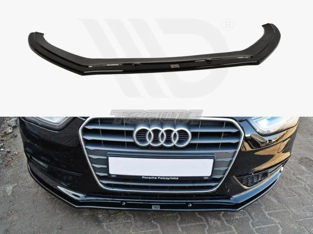 Maxton Design Front Splitter V.1 Audi A4 B8 Facelift