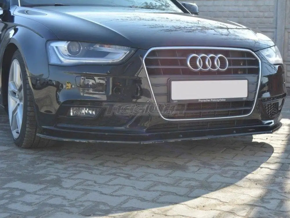 Maxton Design Front Splitter V.1 Audi A4 B8 Facelift