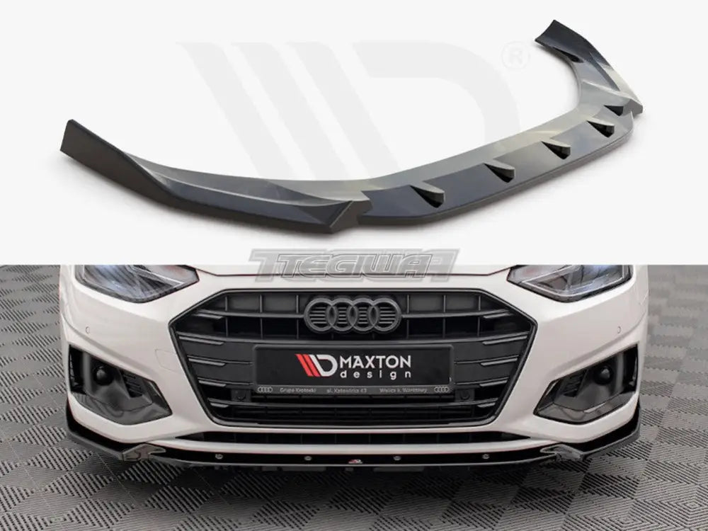 Maxton Design Front Splitter V.1 Audi A4 B9 Facelift