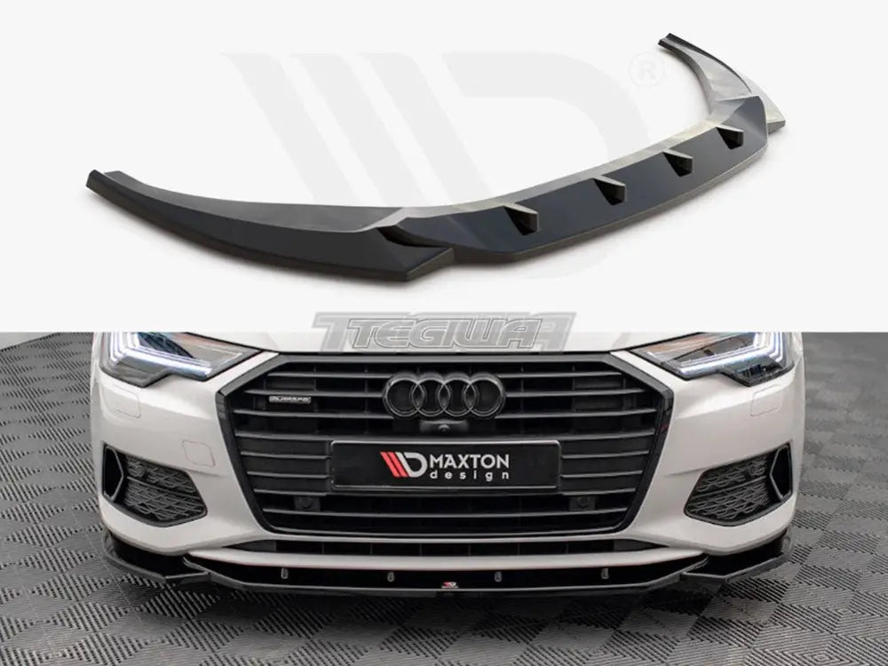 Maxton Design Front Splitter V.1 Audi A6 C8