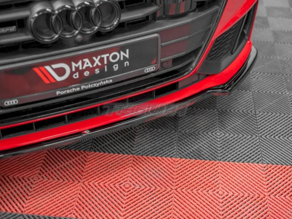 Maxton Design Front Splitter V.1 Audi A7 C8 S-line S7 C8 2017-