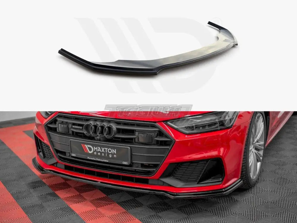 Maxton Design Front Splitter V.1 Audi A7 C8 S-line S7 C8 2017-