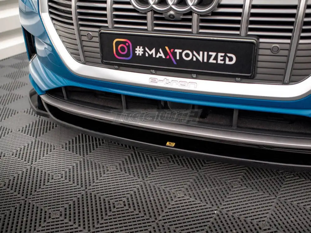 Maxton Design Front Splitter V.1 Audi e-Tron