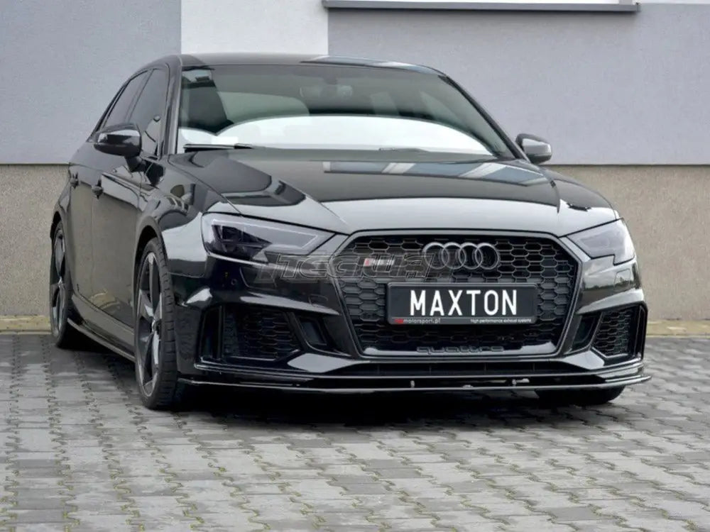 Maxton Design Front Splitter V.1 Audi RS3 8V Facelift Sportback 2017 - 20